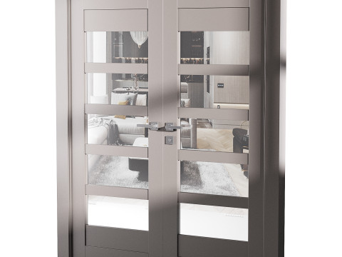 Modern entrance door 73 Modelo 3D