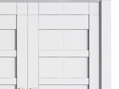 Modern entrance door 73 Modelo 3D