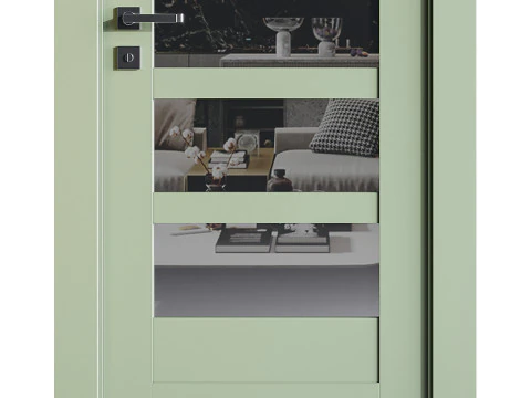 Porta de entrada moderna 74 Modelo 3D