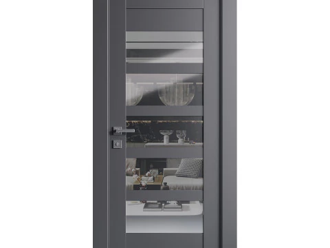 Porta de entrada moderna 74 Modelo 3D