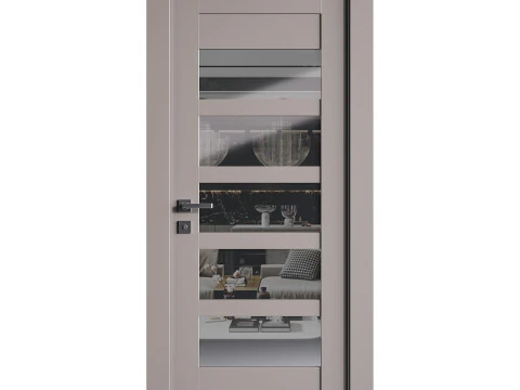 Porta de entrada moderna 74 Modelo 3D