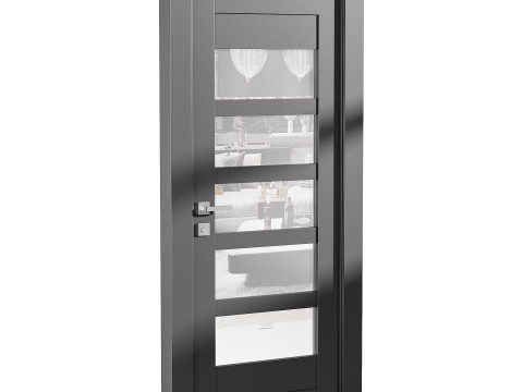 Modern entrance door 74 3Dモデル