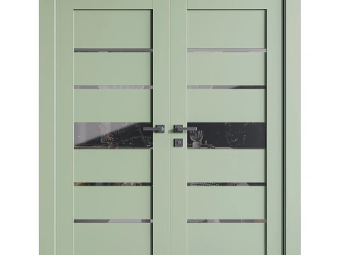 Modern entrance door 75 3D Model