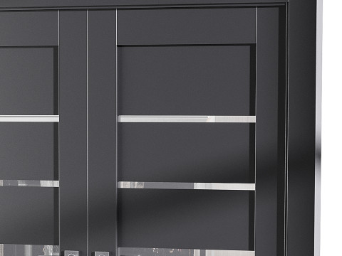Modern entrance door 75 3D Model