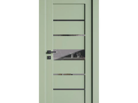 Modern entrance door 76 3D Model