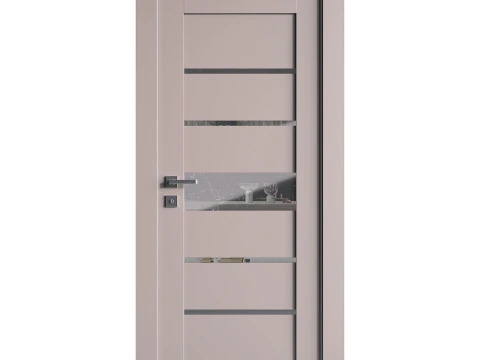 Modern entrance door 76 3D Model