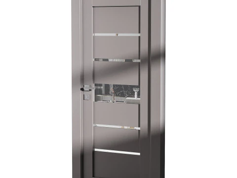 Modern entrance door 76 3D Model