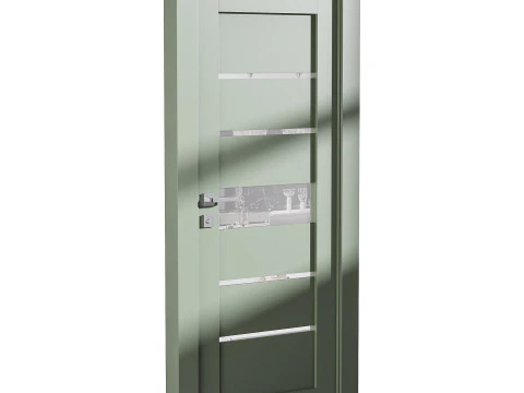 Modern entrance door 76 3D Model