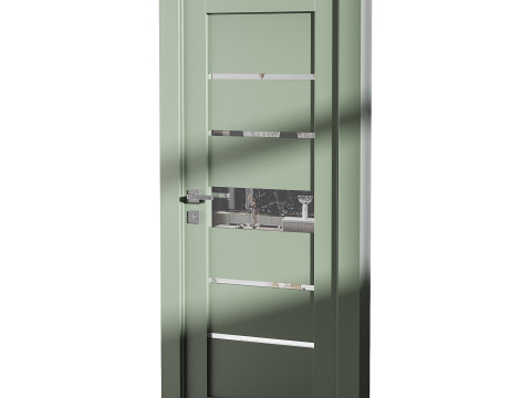 Modern entrance door 76 3D Model