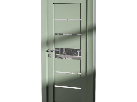 Modern entrance door 76 3D Model