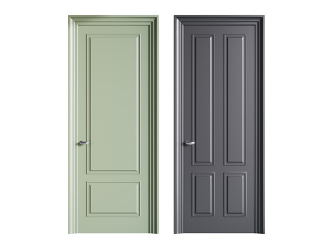 Modern entrance door 79 Modelo 3D