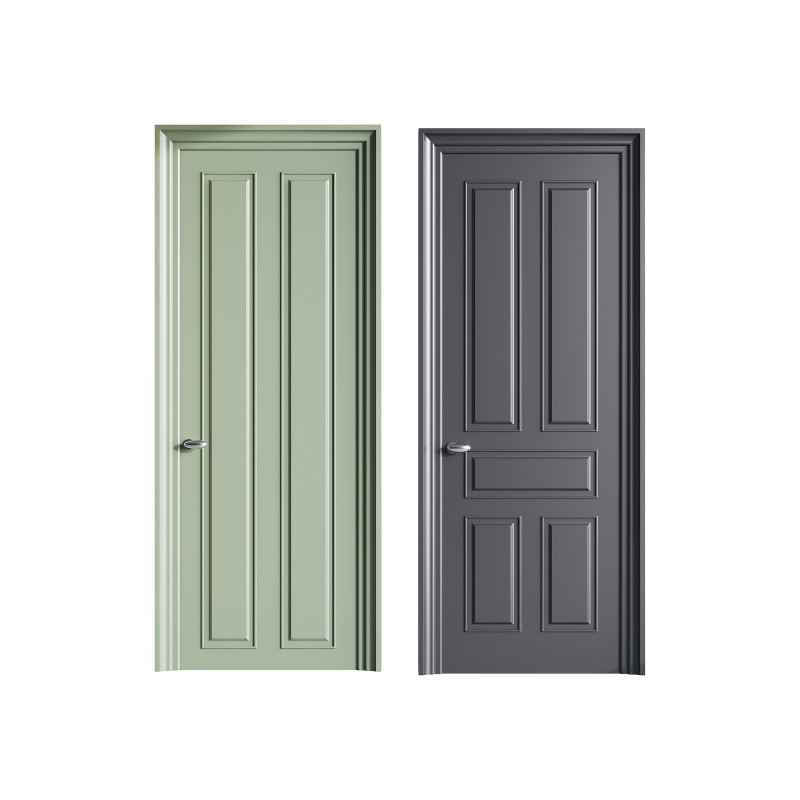 Modern entrance door 80 3D Model .c4d .max .obj .3ds .fbx .stl .blend 