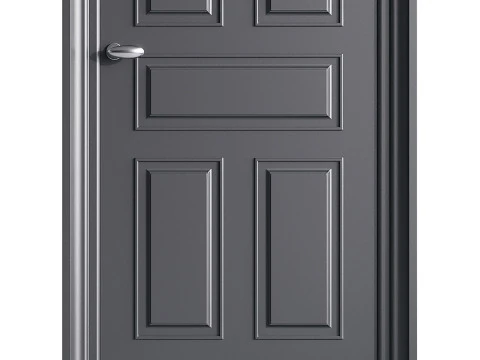 Porta de entrada moderna 80 Modelo 3D