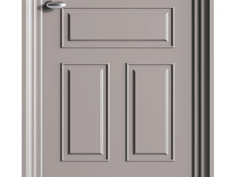 Porta de entrada moderna 80 Modelo 3D