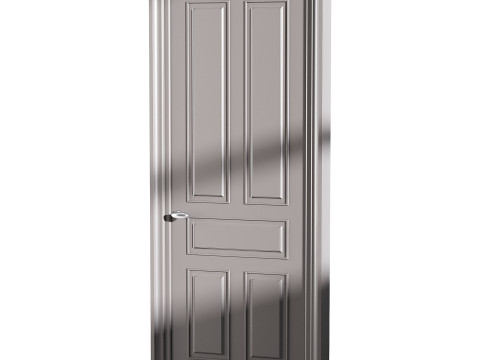 Modern entrance door 80 3D Model