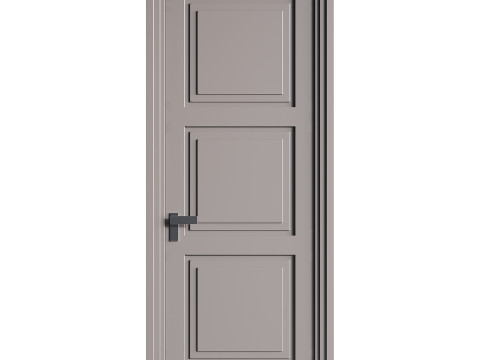 Modern entrance door 82 3D Модель