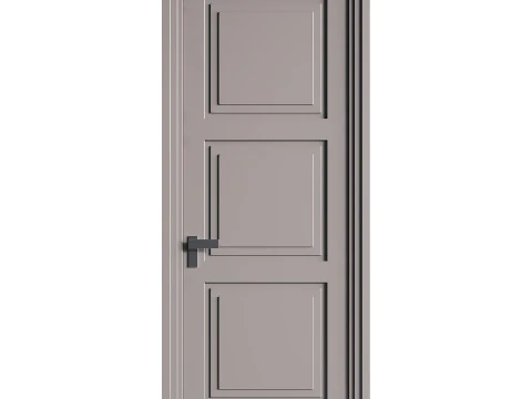 Modern entrance door 82 3D Model