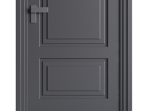 Modern entrance door 82 3D Модель