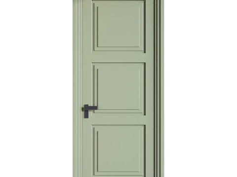 Modern entrance door 82 3D Model