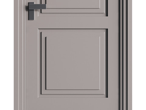 Modern entrance door 82 3D Модель