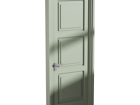 Modern entrance door 82 3D Модель