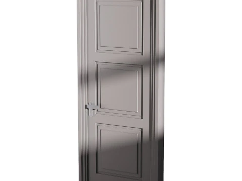 Modern entrance door 82 3D Model