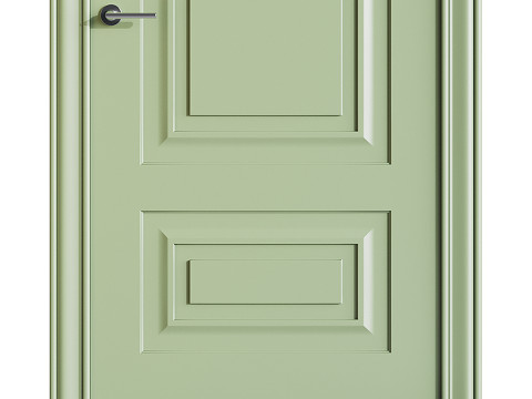 Modern entrance door 83 3D Model