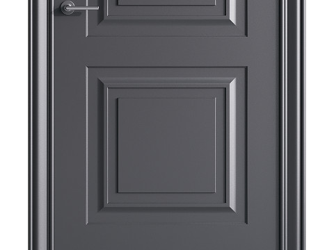 Modern entrance door 83 3D Model
