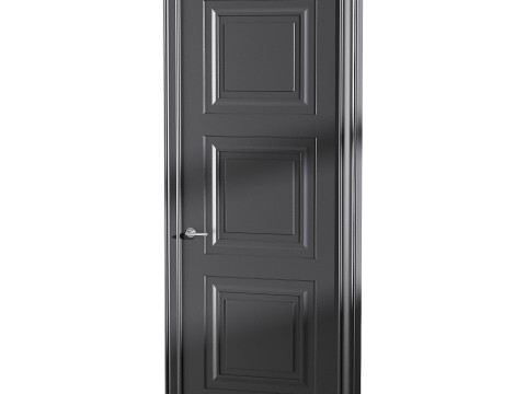 Modern entrance door 83 3D Model