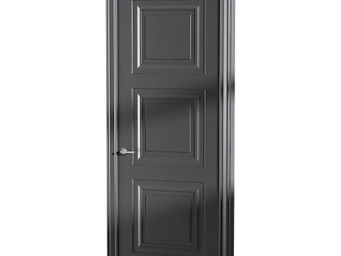 Porta de entrada moderna 83 Modelo 3D