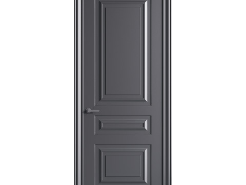 Modern entrance door 84 Modelo 3D