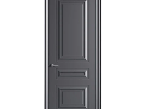 Porta de entrada moderna 84 Modelo 3D