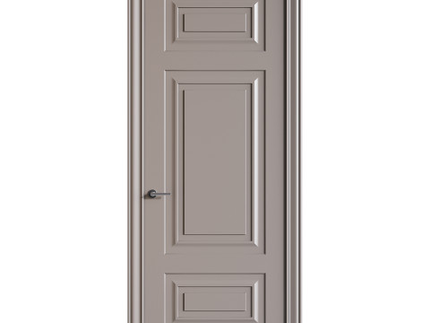 Modern entrance door 84 Modelo 3D