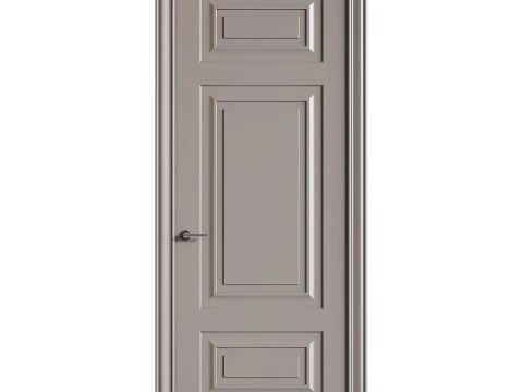 Porta de entrada moderna 84 Modelo 3D