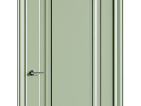 Modern entrance door 84 Modelo 3D