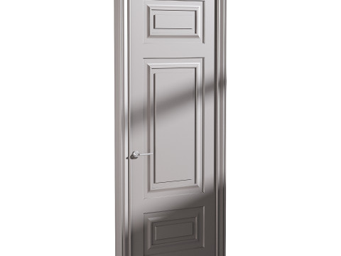 Modern entrance door 84 Modelo 3D