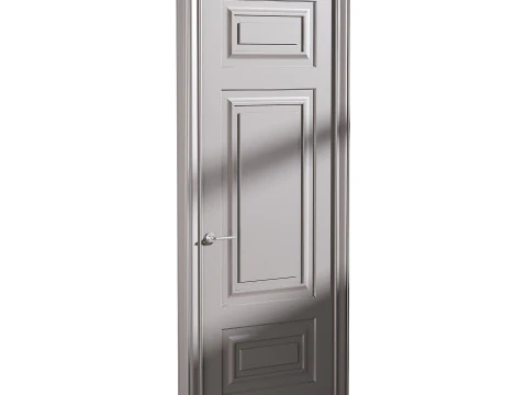 Porta de entrada moderna 84 Modelo 3D