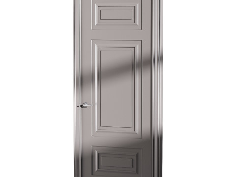 Modern entrance door 84 Modelo 3D
