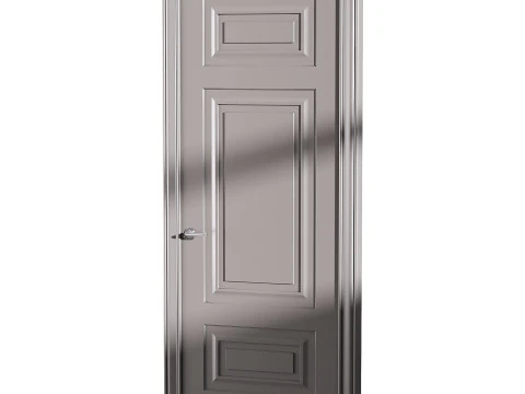 Porta de entrada moderna 84 Modelo 3D