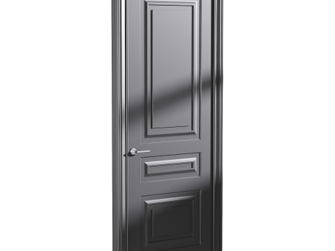 Modern entrance door 84 Modelo 3D