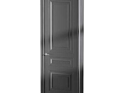 Modern entrance door 84 Modelo 3D