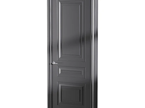 Porta de entrada moderna 84 Modelo 3D