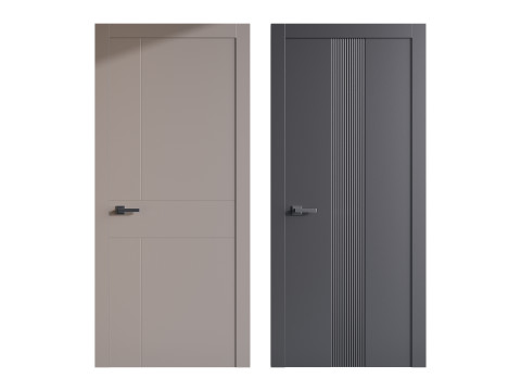 Modern entrance door 85 Modelo 3D