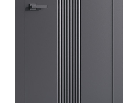 Modern entrance door 85 3Dモデル
