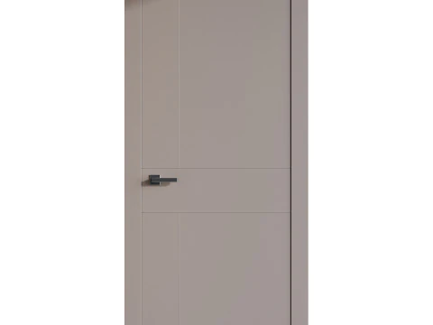 Porta de entrada moderna 85 Modelo 3D