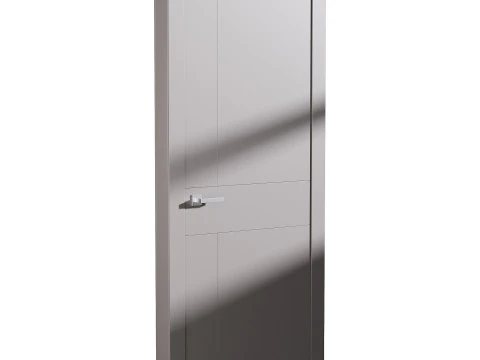 Porta de entrada moderna 85 Modelo 3D