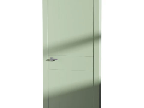 Porta de entrada moderna 85 Modelo 3D