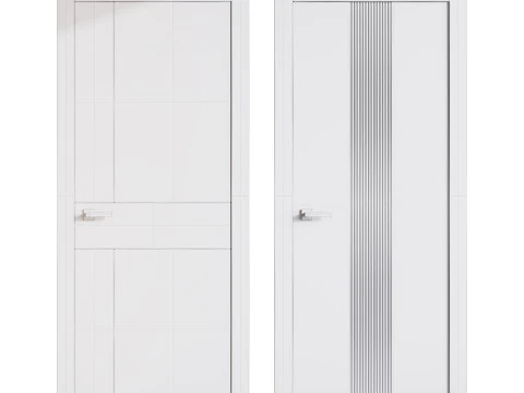 Porta de entrada moderna 85 Modelo 3D