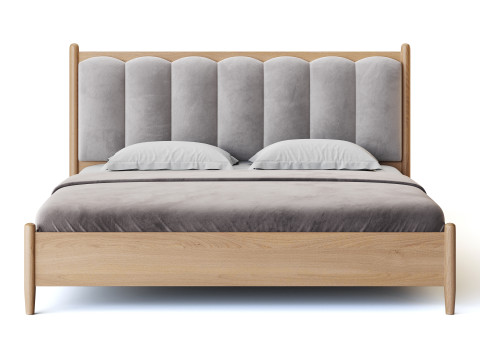 Scandinavian Interior Design Pallet Bed 3D मॉडल