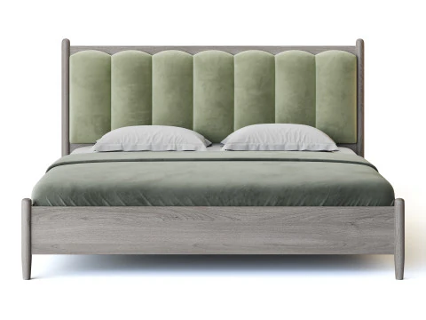 Scandinavian Interior Design Pallet Bed 3D Model